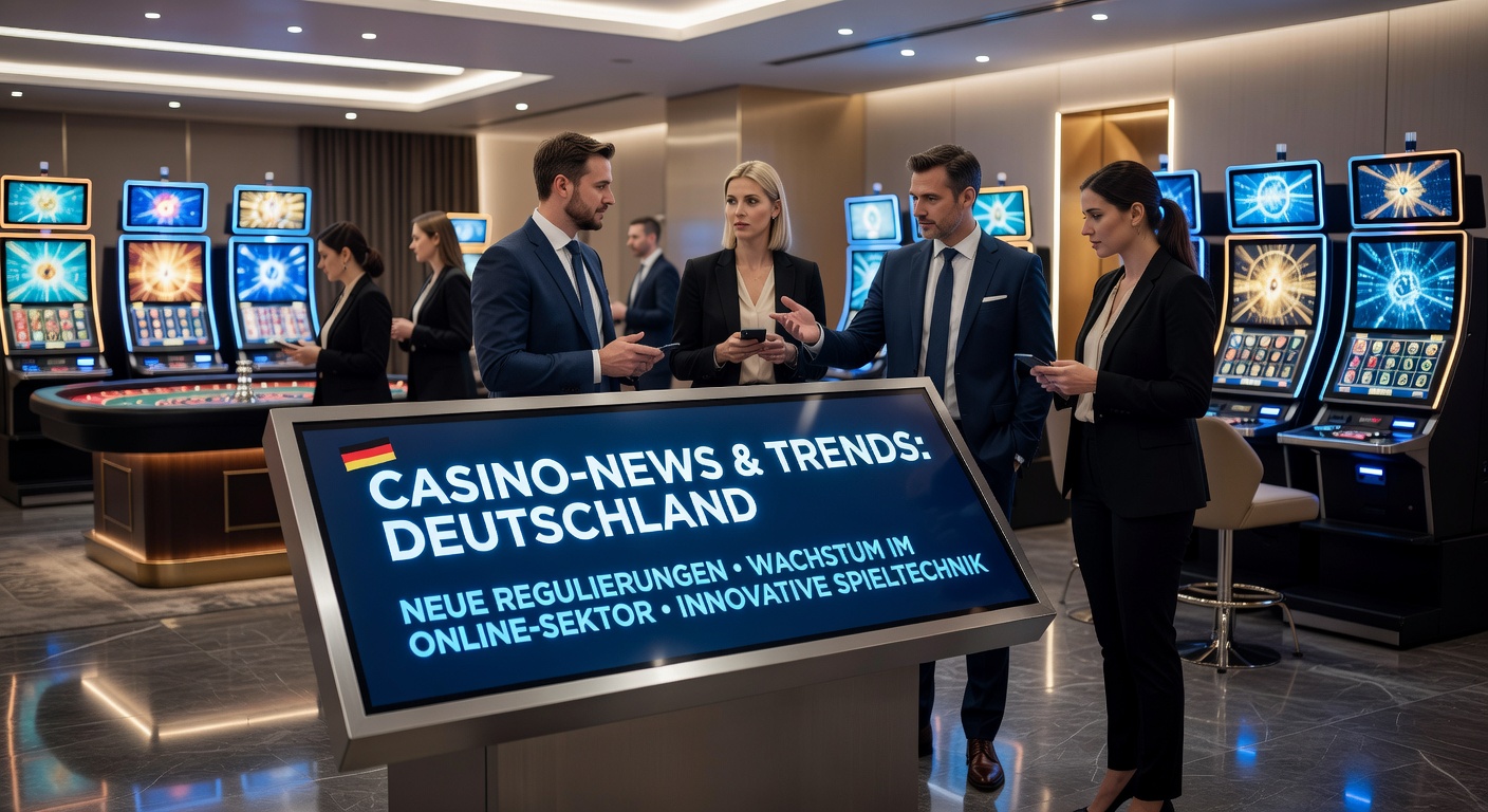 Darstellung eines modernen Online-Casinos mit klassischen Tischspielen wie Roulette und Blackjack auf einem Bildschirm, im Kontext des Tipico-Launches in Schleswig-Holstein