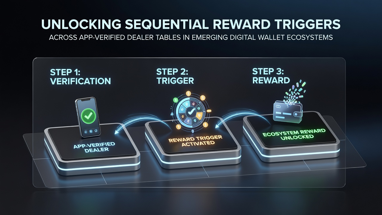 Darstellung von sequenziellen Belohnungssystemen in digitalen Wallet-Ökosystemen mit Live-Dealer-Tischen